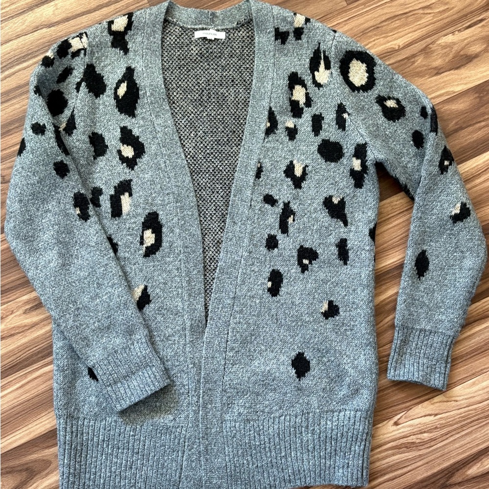 Leopard Cardigan Sweater